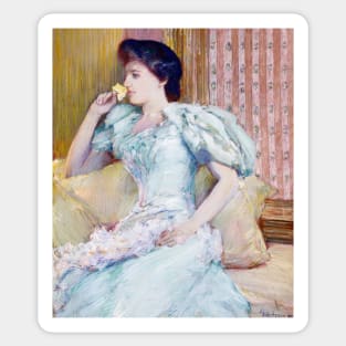 Lillie (Lillie Langtry) by Childe Hassam Sticker